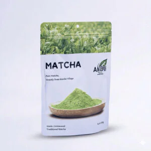 Ceremonial Matcha Powder 100g pouch from Matcha Village