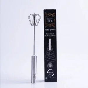 Matcha Mechanical Whisk stainless steel frothing tool