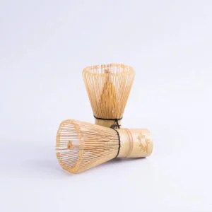 Bamboo Matcha Whisk handmade golden bamboo tool